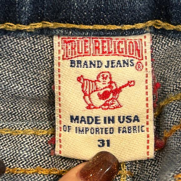 True Religion JOEY MID RISE BIG T FLARE JEAN
Womens Jeans Sz 31 - Picture 8 of 10